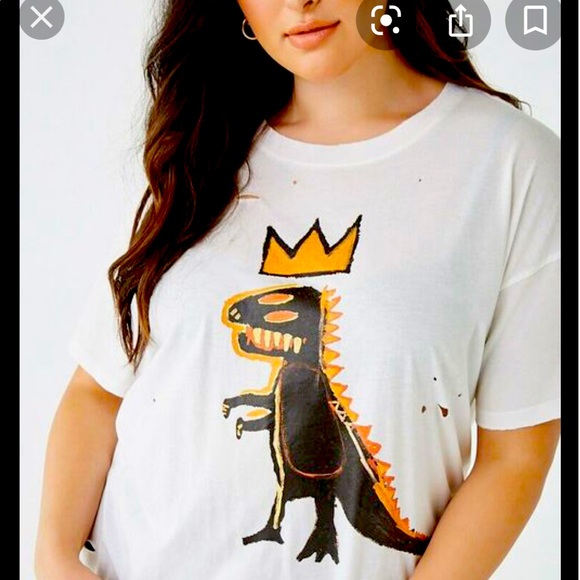 3X - Forever21 Michel Basquiat T-Shirt